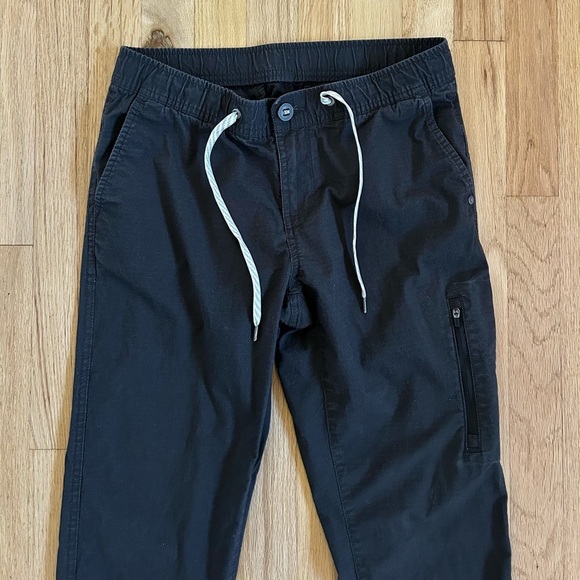 VUORI ripstop pant organic cotton straight leg dark gray charcoal women’s size S - Picture 5 of 13